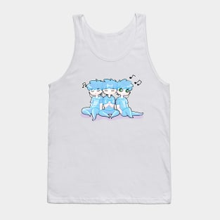 Kids and music Tank Top